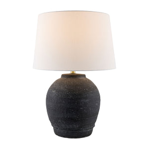   Modern European furniture - Black Ceramic Accent Table Lamp - www.oroa.com | Oroa.com