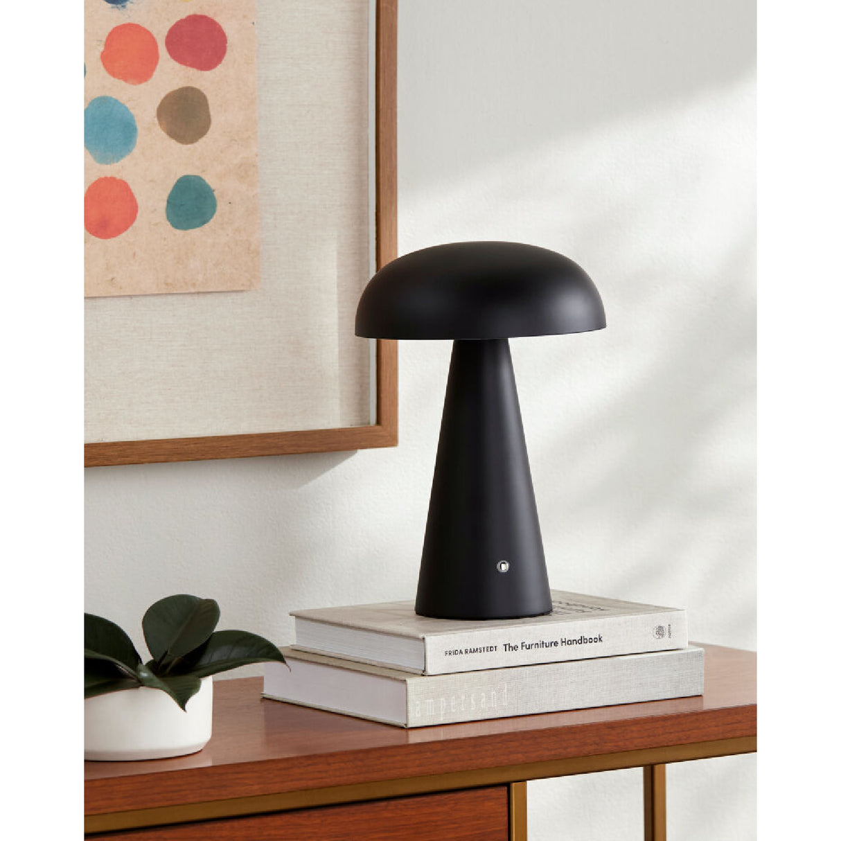   Modern European furniture - Hand-Painted Semi-Dome Table Lamp - www.oroa.com | Oroa.com
