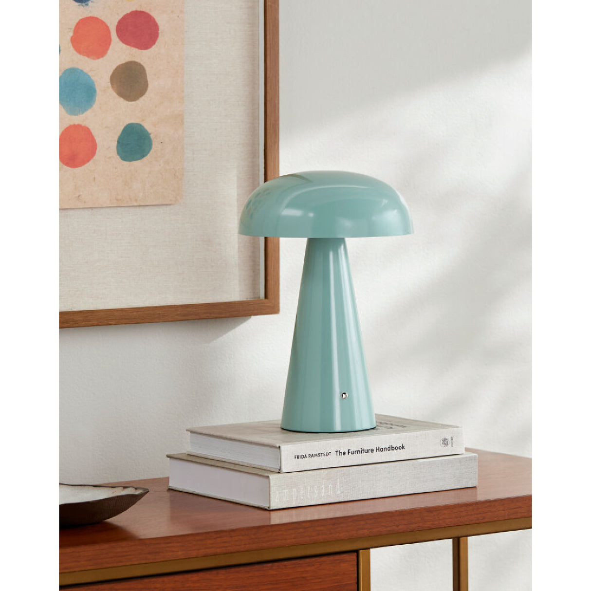   Modern European furniture - Hand-Painted Semi-Dome Table Lamp - www.oroa.com | Oroa.com