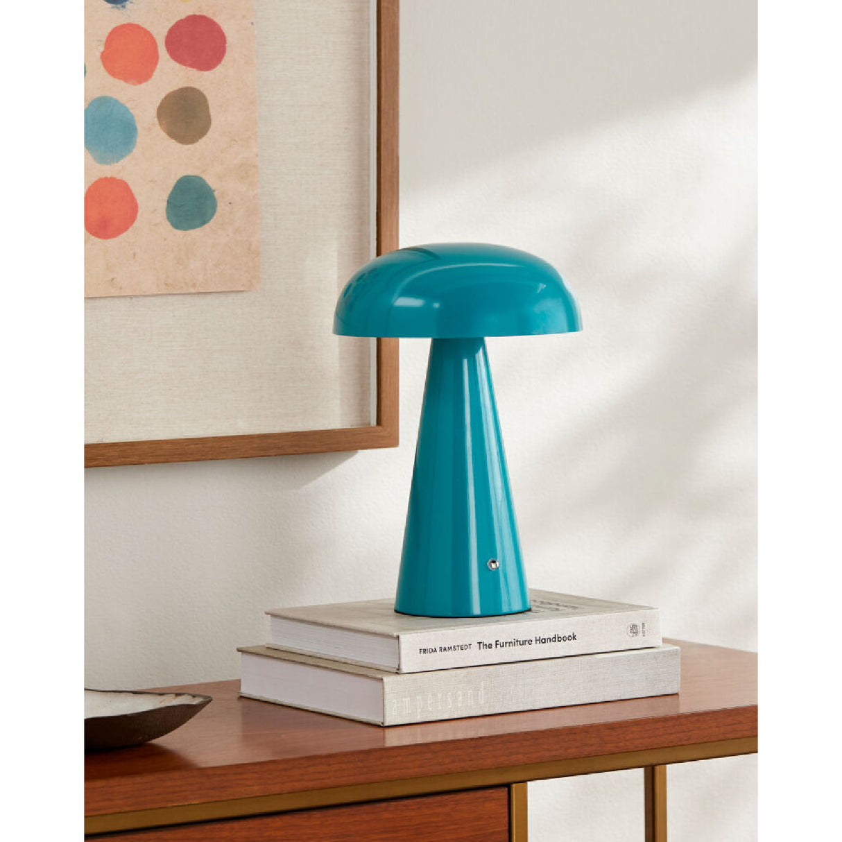   Modern European furniture - Hand-Painted Semi-Dome Table Lamp - www.oroa.com | Oroa.com