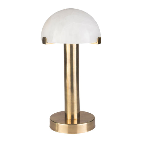   Modern European furniture - White Stone Dome Table Lamp - www.oroa.com | Oroa.com