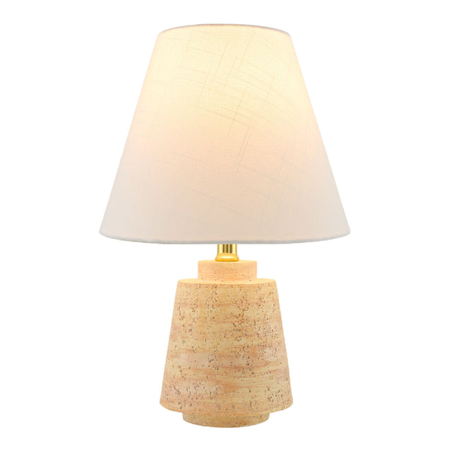 Modern European furniture - White Shade Accent Table Lamps (2) - www.oroa.com