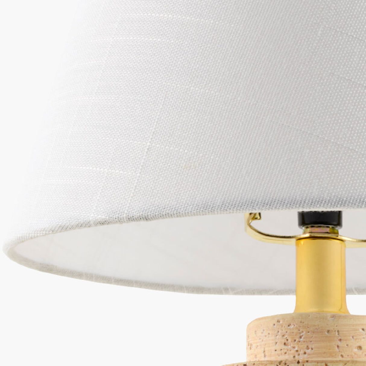   Modern European furniture - White Shade Accent Table Lamps (2) - www.oroa.com | Oroa.com