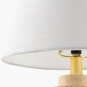   Modern European furniture - White Shade Accent Table Lamps (2) - www.oroa.com | Oroa.com