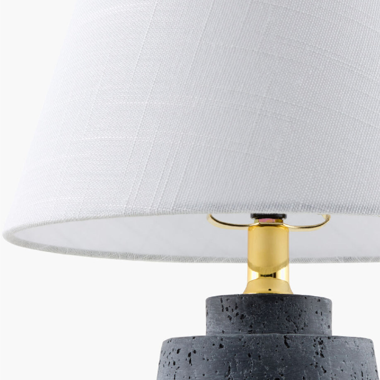   Modern European furniture - White Shade Accent Table Lamps (2) - www.oroa.com | Oroa.com