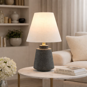   Modern European furniture - White Shade Accent Table Lamps (2) - www.oroa.com | Oroa.com