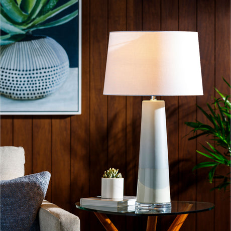   Modern European furniture - Pale Blue Ceramic Table Lamp - www.oroa.com | Oroa.com