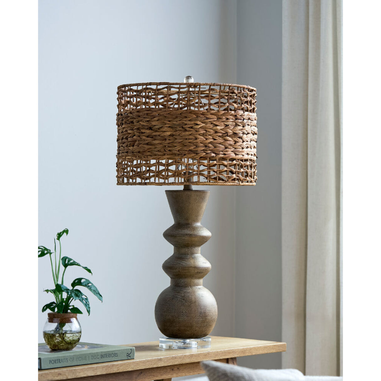   Modern European furniture - Braided Shade Accent Table Lamp - www.oroa.com | Oroa.com