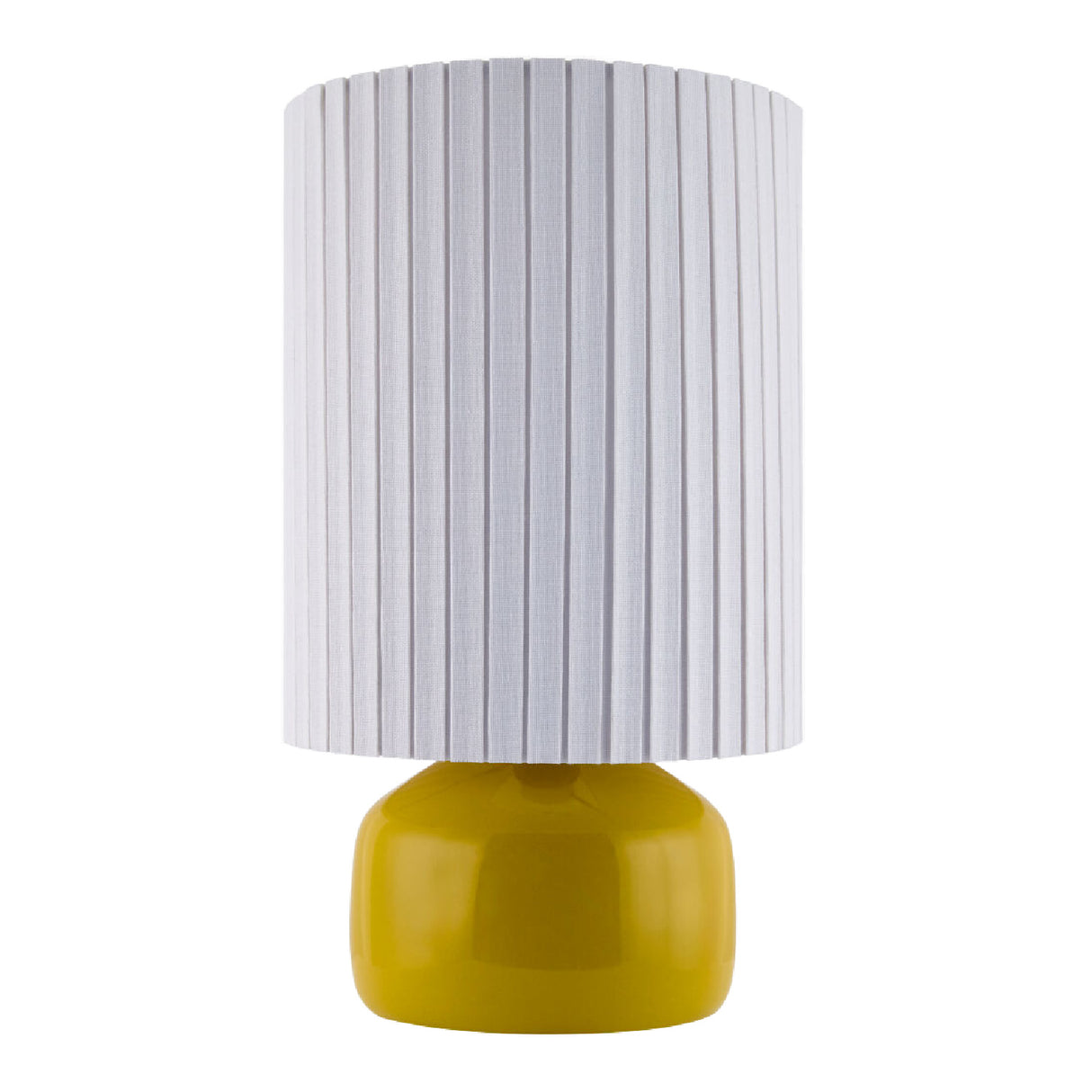   Modern European furniture - Reeded Linen Accent Table Lamp - www.oroa.com | Oroa.com