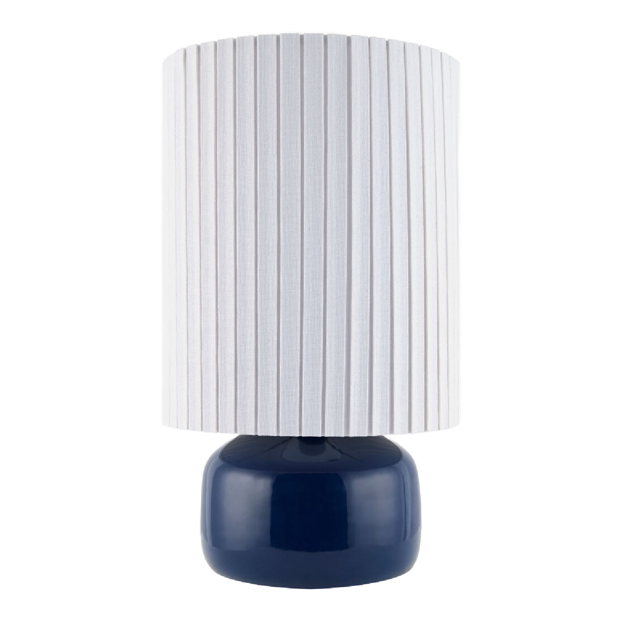   Modern European furniture - Reeded Linen Accent Table Lamp - www.oroa.com | Oroa.com