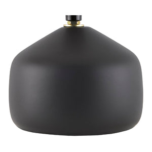  Modern European furniture - Reeded Linen Accent Table Lamp - www.oroa.com | Oroa.com