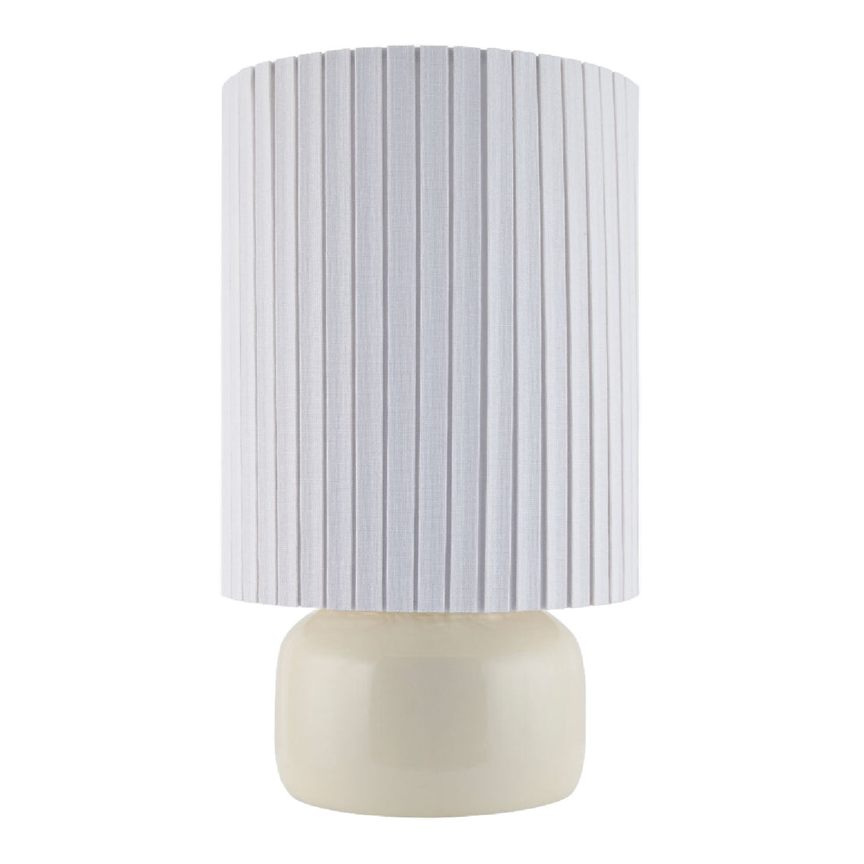   Modern European furniture - Reeded Linen Accent Table Lamp - www.oroa.com | Oroa.com