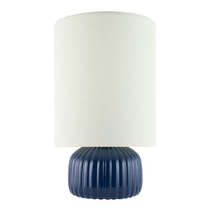  Modern European furniture - Fluted Ceramic Accent Table Lamp - www.oroa.com | Oroa.com
