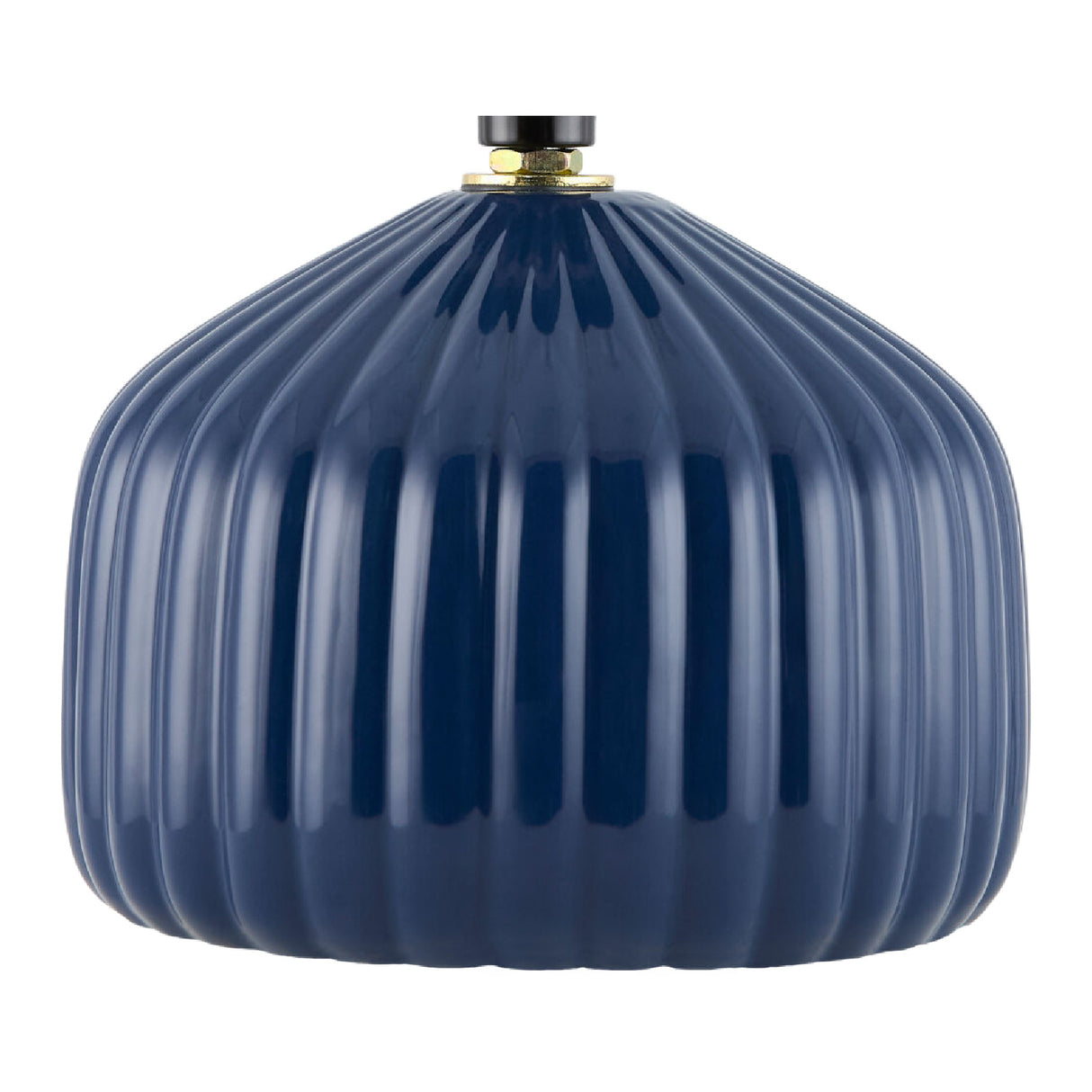   Modern European furniture - Fluted Ceramic Accent Table Lamp - www.oroa.com | Oroa.com
