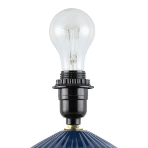   Modern European furniture - Fluted Ceramic Accent Table Lamp - www.oroa.com | Oroa.com