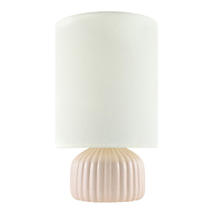   Modern European furniture - Fluted Ceramic Accent Table Lamp - www.oroa.com | Oroa.com