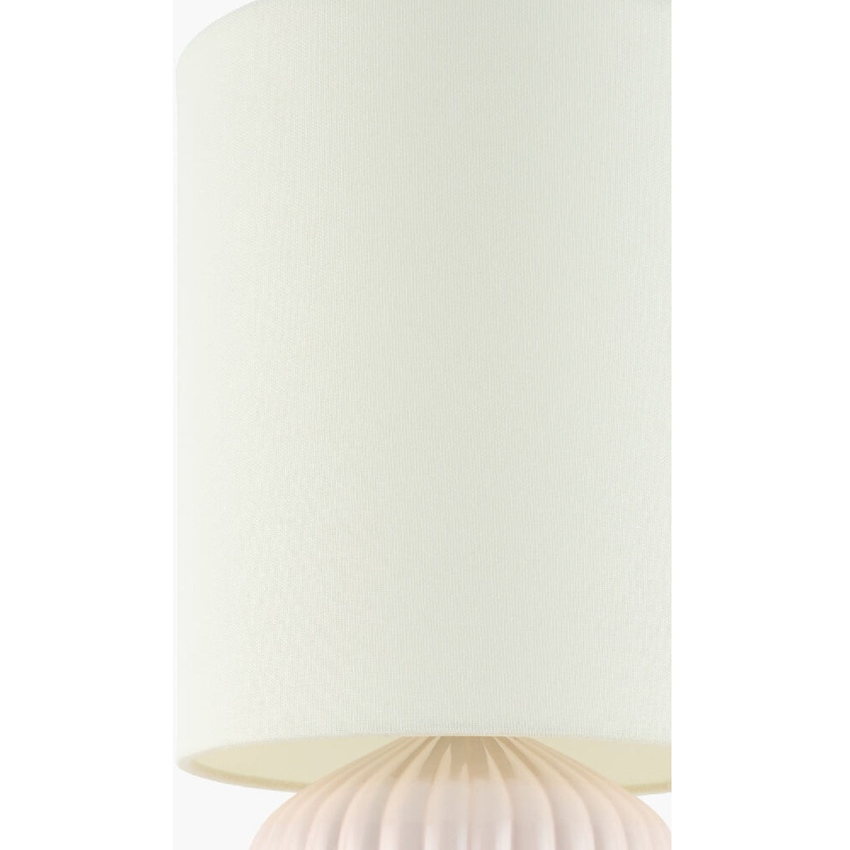   Modern European furniture - Fluted Ceramic Accent Table Lamp - www.oroa.com | Oroa.com
