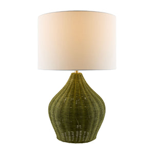   Modern European furniture - Woven Rattan Table Lamp - www.oroa.com | Oroa.com
