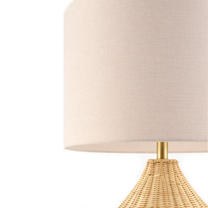   Modern European furniture - Woven Rattan Table Lamp - www.oroa.com | Oroa.com