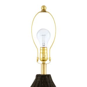   Modern European furniture - Woven Rattan Table Lamp - www.oroa.com | Oroa.com