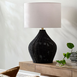   Modern European furniture - Woven Rattan Table Lamp - www.oroa.com | Oroa.com