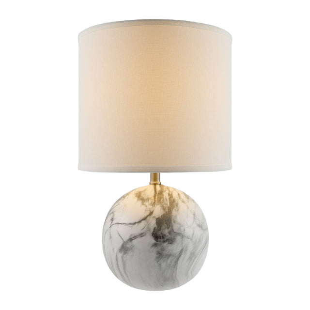Modern European furniture - Swirl Round Ceramic Table Lamp - www.oroa.com