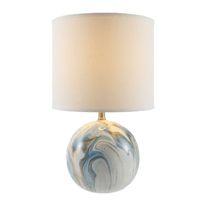   Modern European furniture - Swirl Round Ceramic Table Lamp - www.oroa.com | Oroa.com