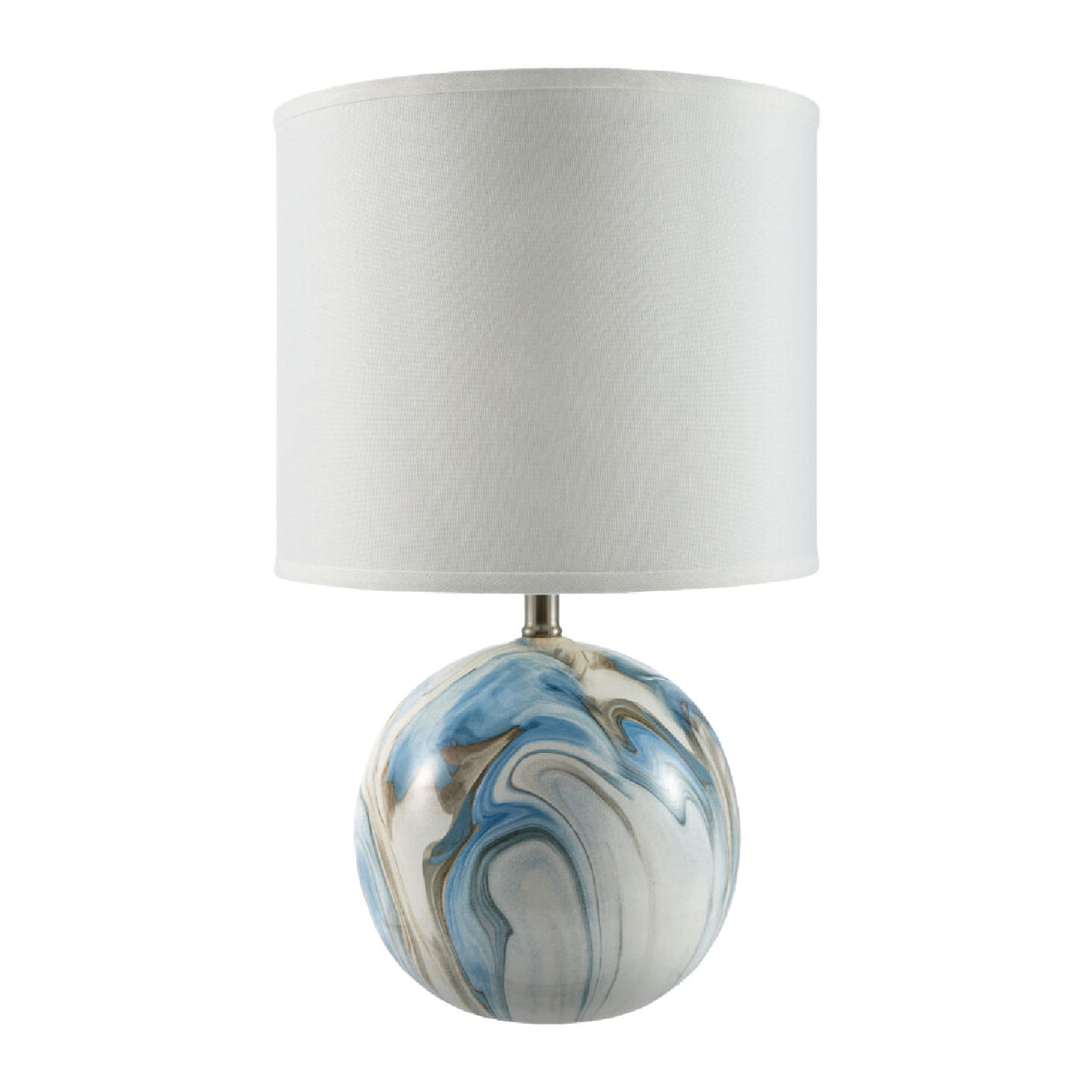   Modern European furniture - Swirl Round Ceramic Table Lamp - www.oroa.com | Oroa.com
