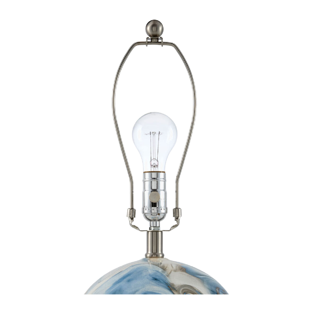   Modern European furniture - Swirl Round Ceramic Table Lamp - www.oroa.com | Oroa.com