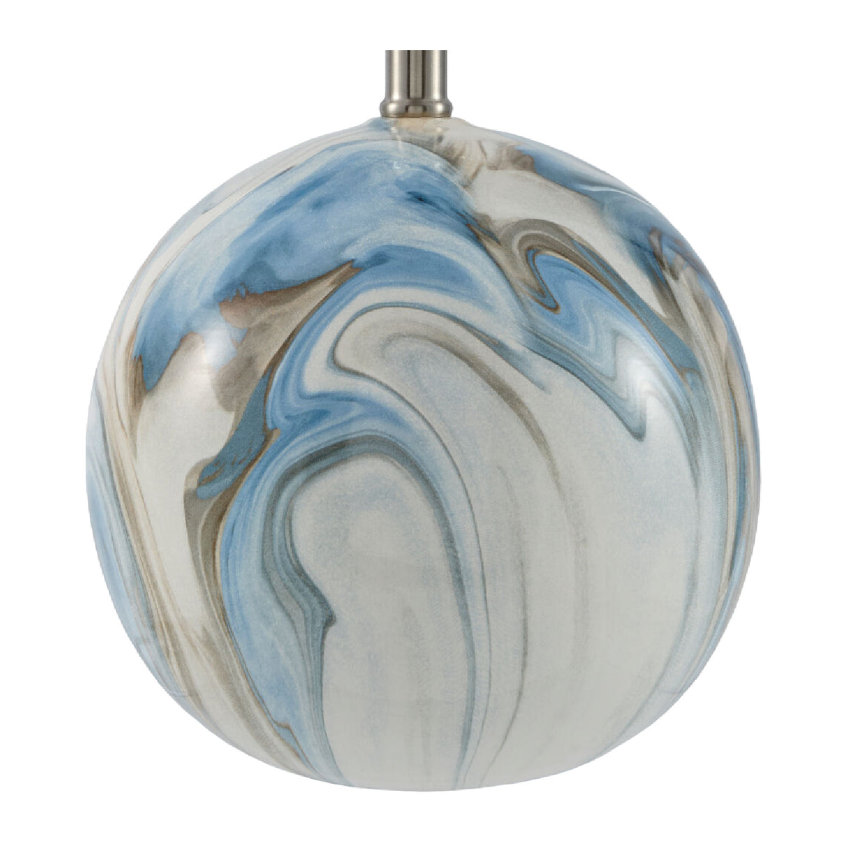   Modern European furniture - Swirl Round Ceramic Table Lamp - www.oroa.com | Oroa.com