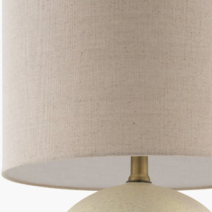   Modern European furniture - Round Glazed Ceramic Table Lamp - www.oroa.com | Oroa.com