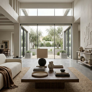   Modern European furniture - Round Glazed Ceramic Table Lamp - www.oroa.com | Oroa.com