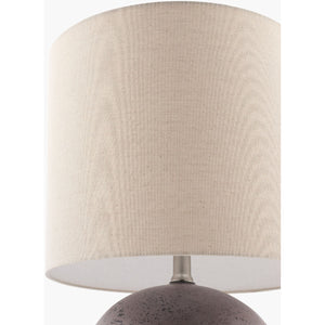   Modern European furniture - Round Glazed Ceramic Table Lamp - www.oroa.com | Oroa.com