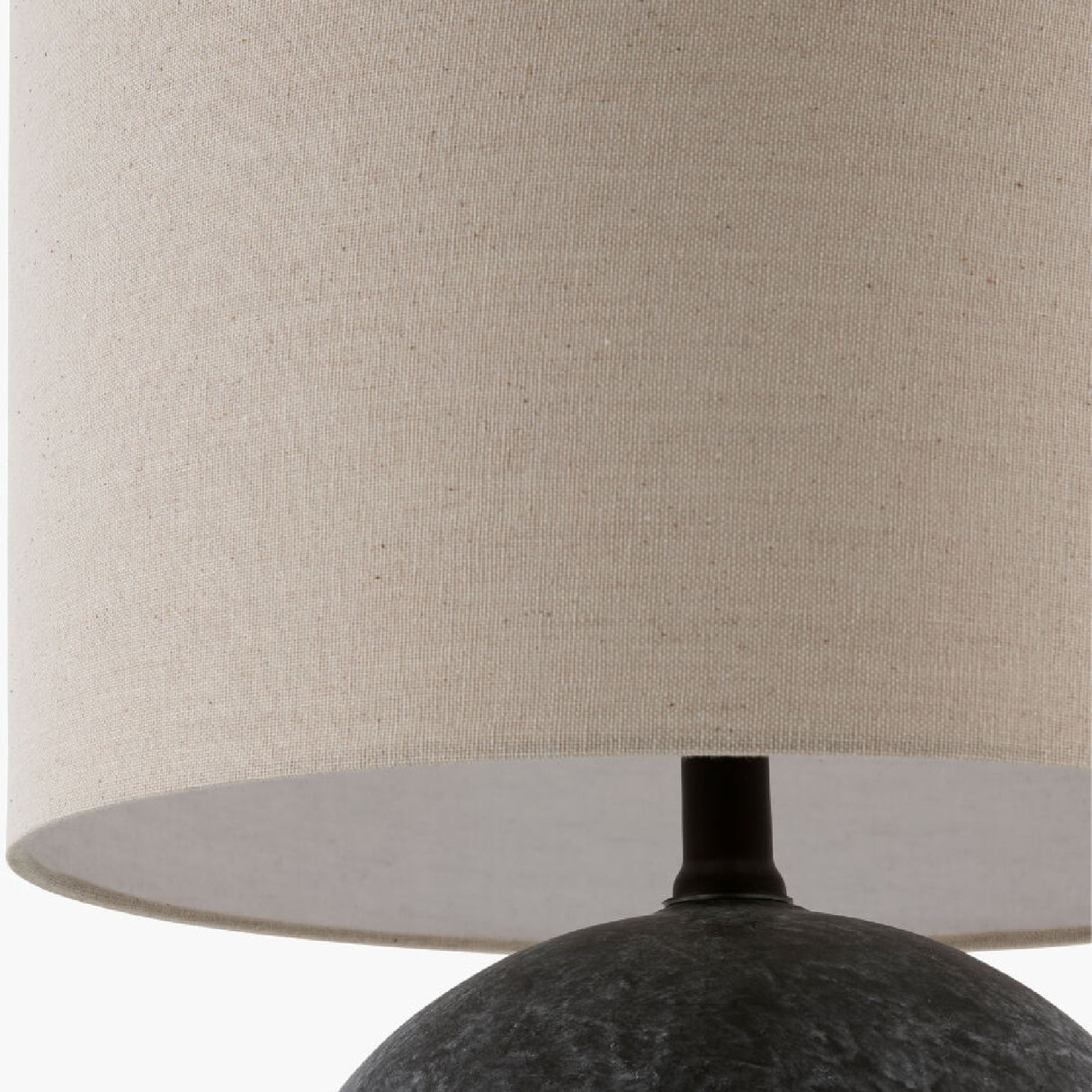   Modern European furniture - Round Glazed Ceramic Table Lamp - www.oroa.com | Oroa.com