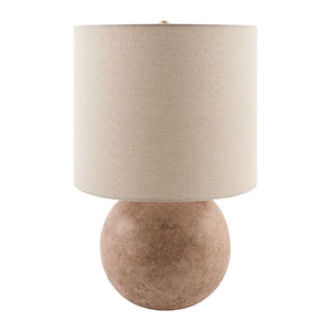   Modern European furniture - Round Glazed Ceramic Table Lamp - www.oroa.com | Oroa.com