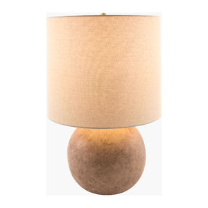   Modern European furniture - Round Glazed Ceramic Table Lamp - www.oroa.com | Oroa.com