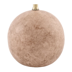   Modern European furniture - Round Glazed Ceramic Table Lamp - www.oroa.com | Oroa.com