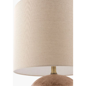   Modern European furniture - Round Glazed Ceramic Table Lamp - www.oroa.com | Oroa.com