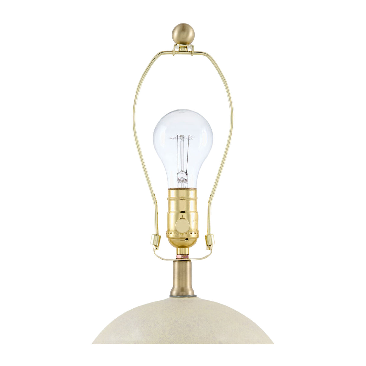   Modern European furniture - Round Glazed Ceramic Table Lamp - www.oroa.com | Oroa.com