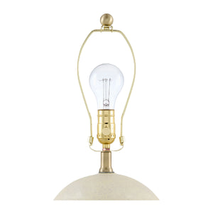   Modern European furniture - Round Glazed Ceramic Table Lamp - www.oroa.com | Oroa.com
