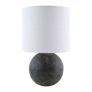   Modern European furniture - Round Glazed Ceramic Table Lamp - www.oroa.com | Oroa.com