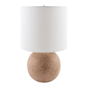   Modern European furniture - Round Glazed Ceramic Table Lamp - www.oroa.com | Oroa.com