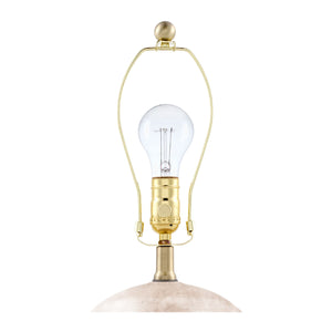   Modern European furniture - Round Glazed Ceramic Table Lamp - www.oroa.com | Oroa.com