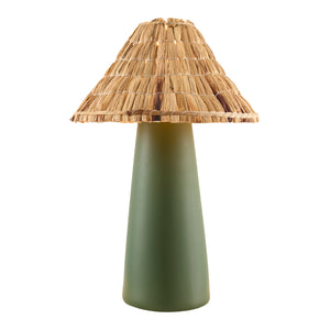   Modern European furniture - Seagrass Shade Ceramic Table Lamp - www.oroa.com | Oroa.com