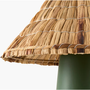   Modern European furniture - Seagrass Shade Ceramic Table Lamp - www.oroa.com | Oroa.com