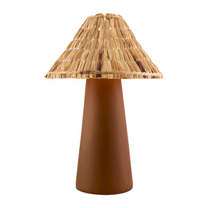   Modern European furniture - Seagrass Shade Ceramic Table Lamp - www.oroa.com | Oroa.com