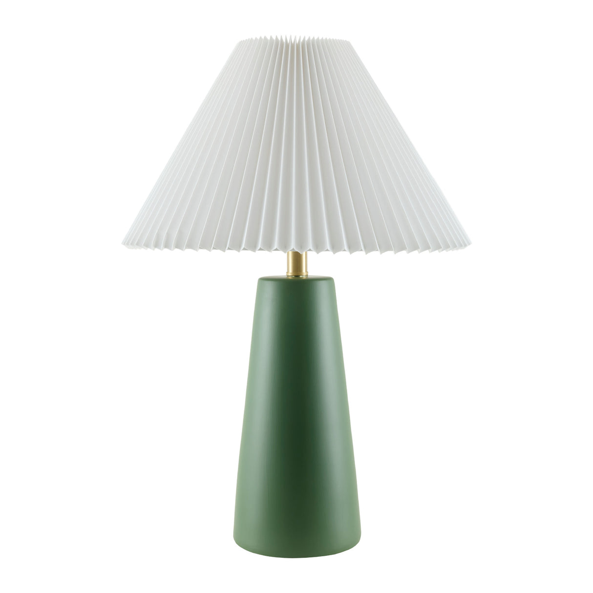   Modern European furniture - Pleated Shade Ceramic Table Lamp - www.oroa.com | Oroa.com