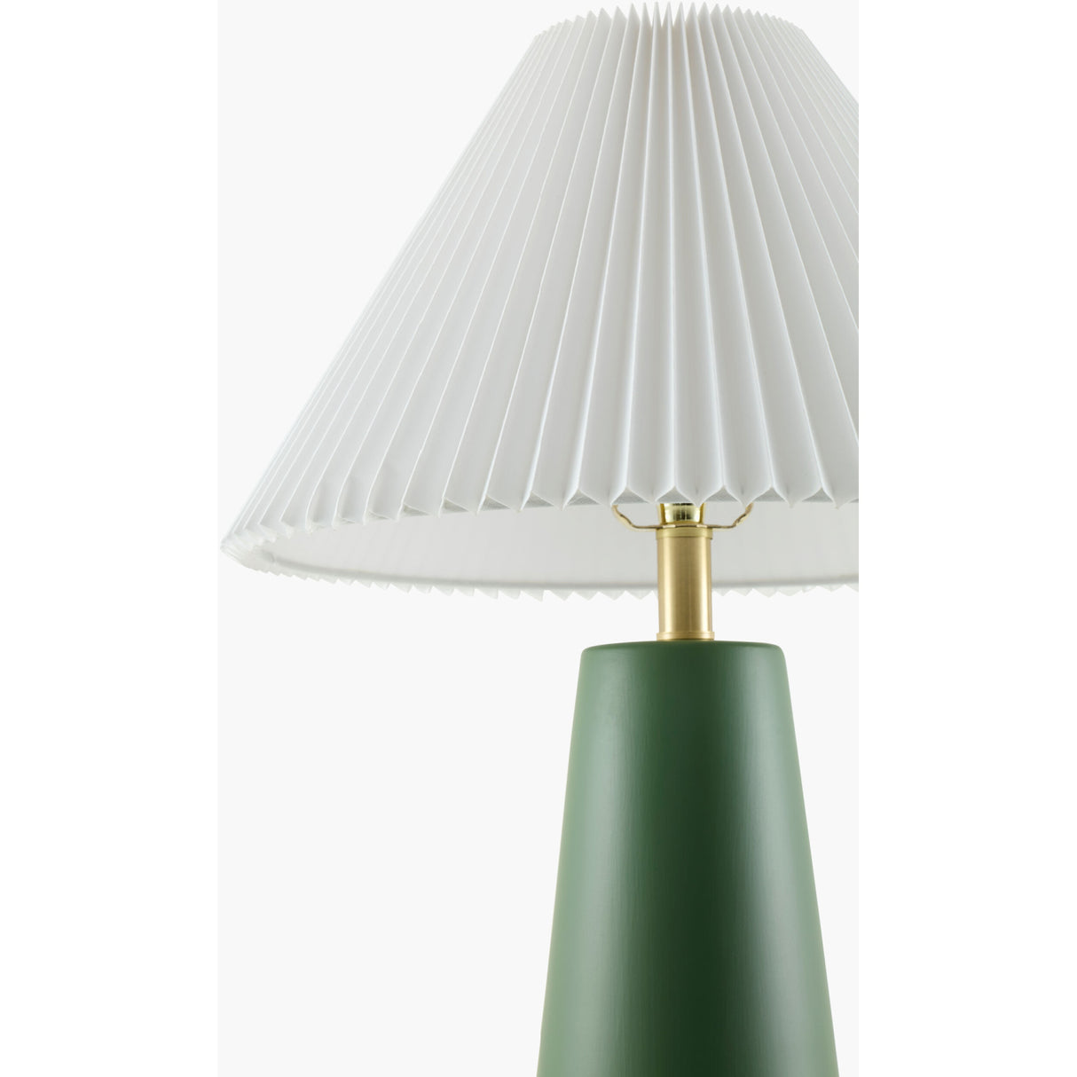   Modern European furniture - Pleated Shade Ceramic Table Lamp - www.oroa.com | Oroa.com