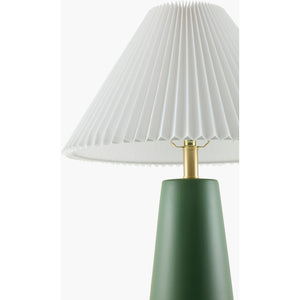   Modern European furniture - Pleated Shade Ceramic Table Lamp - www.oroa.com | Oroa.com