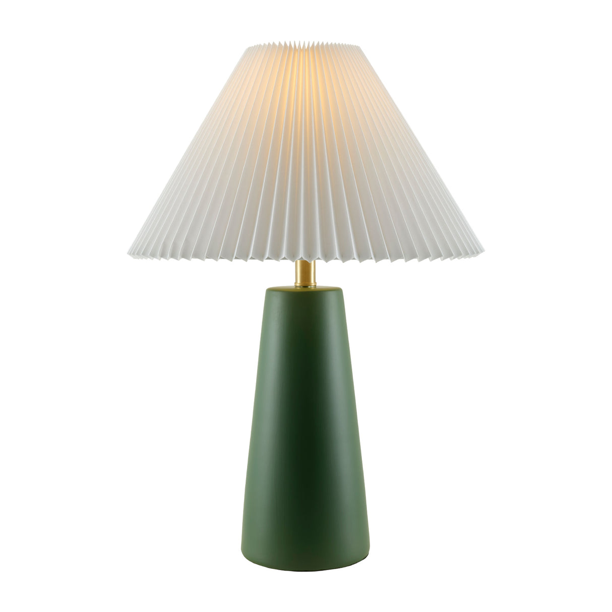   Modern European furniture - Pleated Shade Ceramic Table Lamp - www.oroa.com | Oroa.com